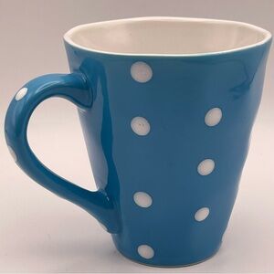 Maxwell & Williams Sprinkle Blue Polka Dot Mug ☕ Stoneware Coffee Cup